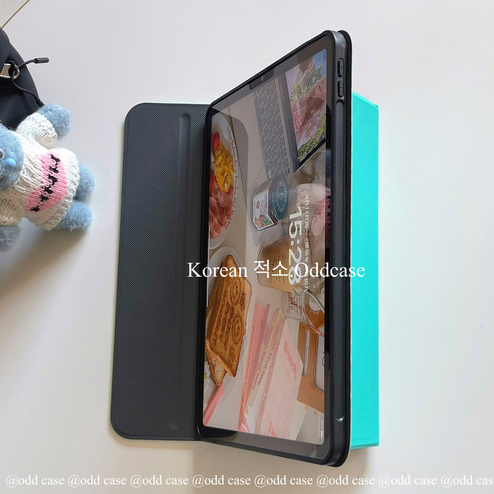 odd 「入秋复古书本式」平板保护套 薄荷绿/翻盖pro11/2024款air6全包防摔ipad10代/10.9寸/10.2/5/9.7 迷你6