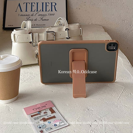 odd「肤感单壳/伸缩支架」ipadpro2024 11寸/air6/10.9防摔全包10.2pro10.5寸 亚克力一体保护套MINI7/10代软