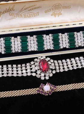 Vintage水晶维多利亚风格手链