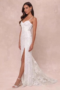 外贸单跨境吊带性感纯欲亮片绣花露背辣妹轻婚纱绑带派对女连衣裙