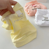 清凉顺滑宠物可配牵引绳春夏背心T恤猫咪泰迪比熊犬狗狗两脚衣服