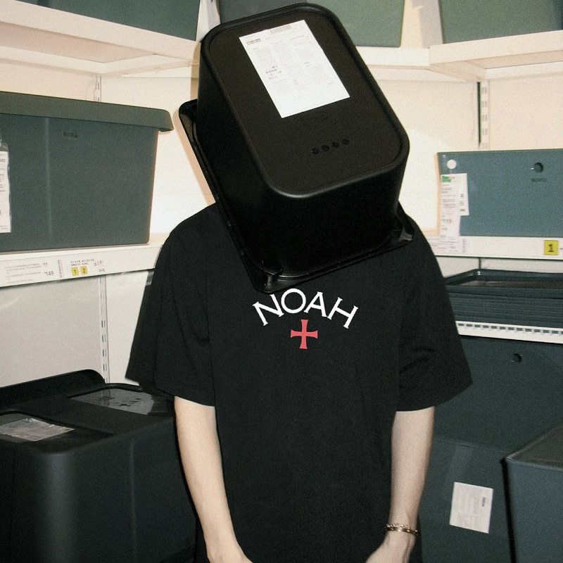 noah og十字架小众潮牌美高街式夏季宽松男士情侣短袖简约百搭t恤