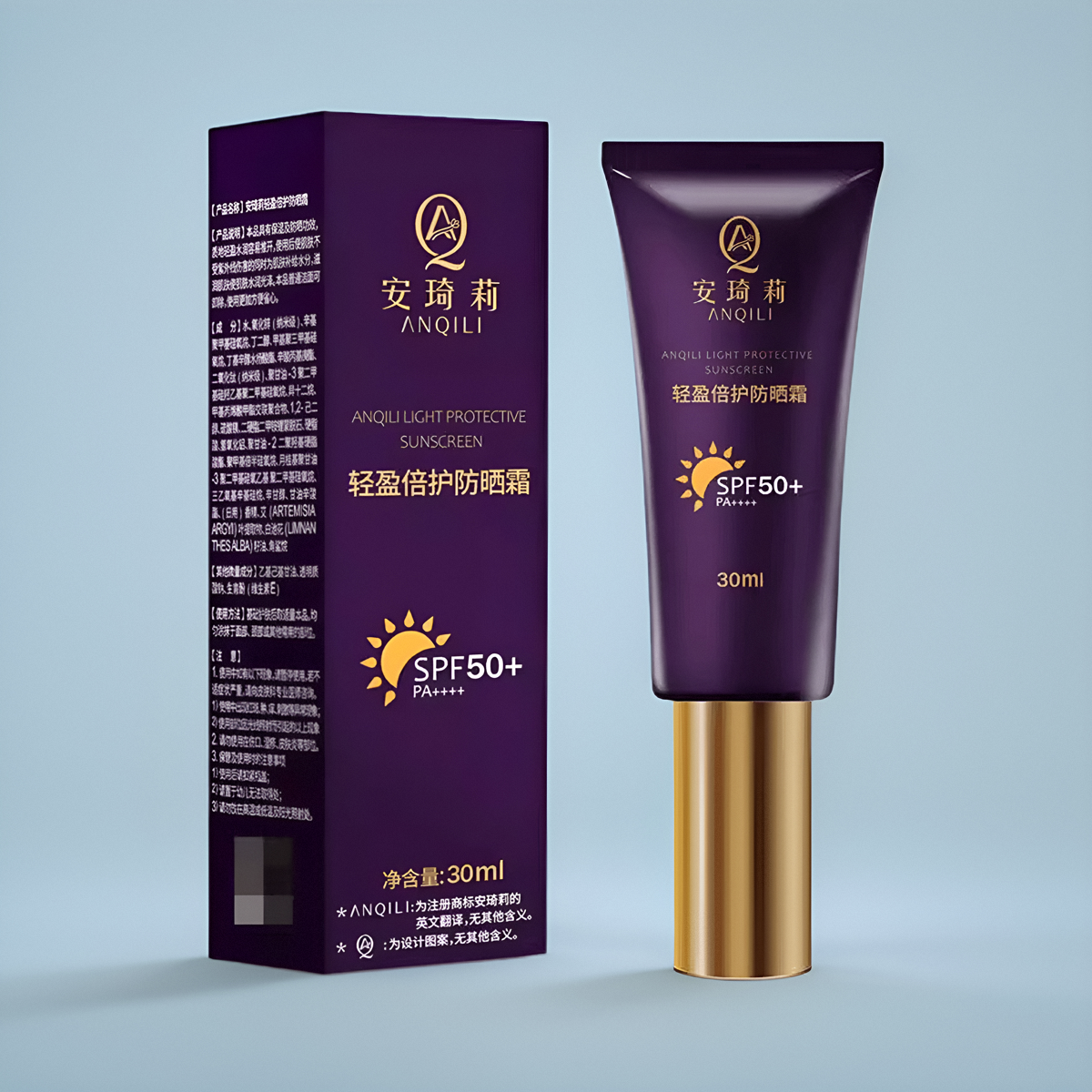 全身通用防晒霜宛伊安琦莉SPF50+