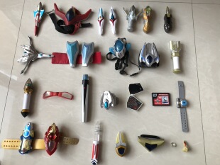 万代正版奥特曼变身器简易版变身器神光棒闪光剑蓝宝锥进化信赖者