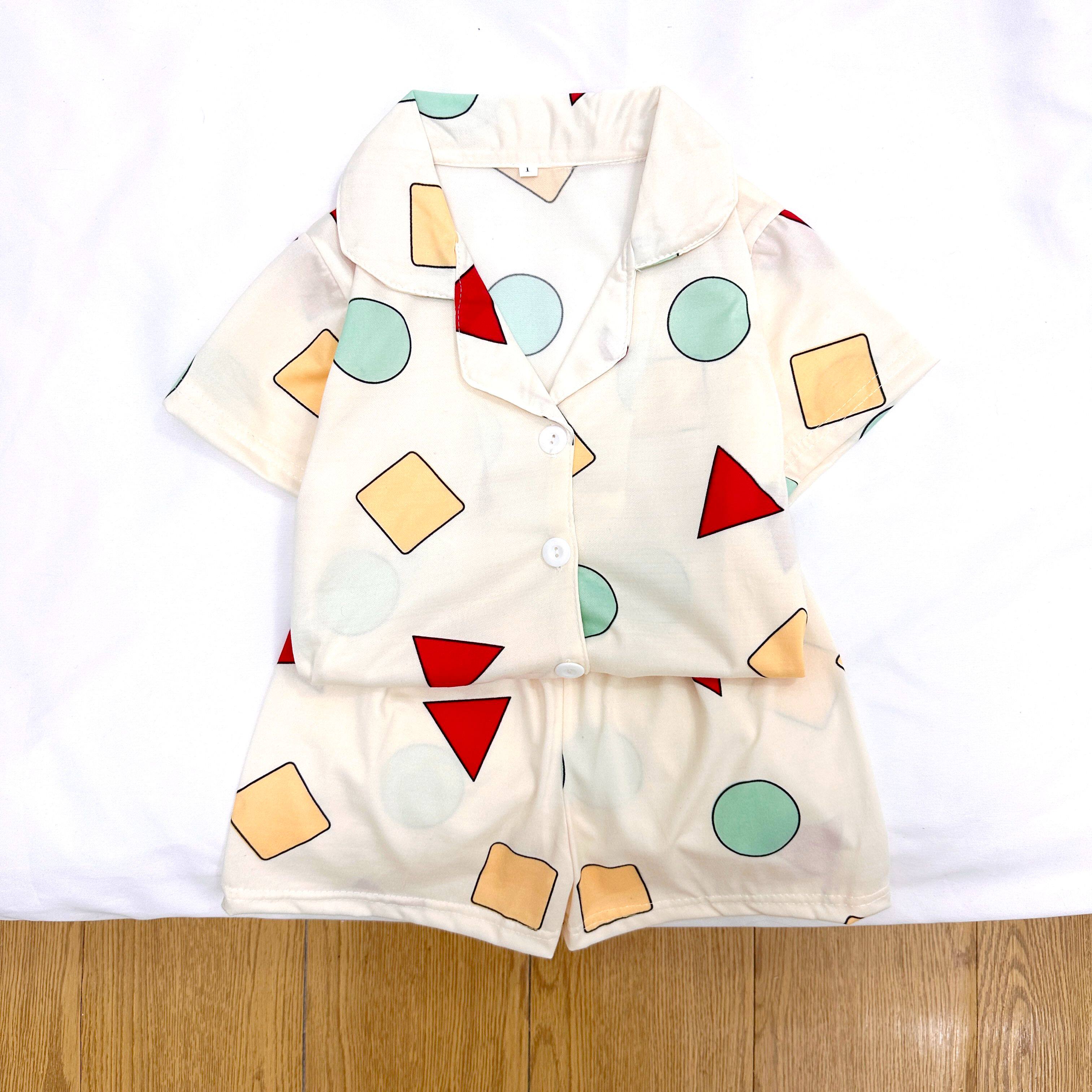 蜡笔小新同款短袖短裤家居服套装