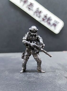 做旧复古实心黄铜机甲桌面装饰收藏套装兵人模型摆件未来世纪