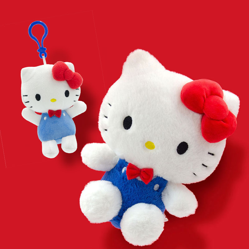 MINISO名创优品50周年Hello Kitty公仔吊饰挂件可爱娃娃毛绒玩偶