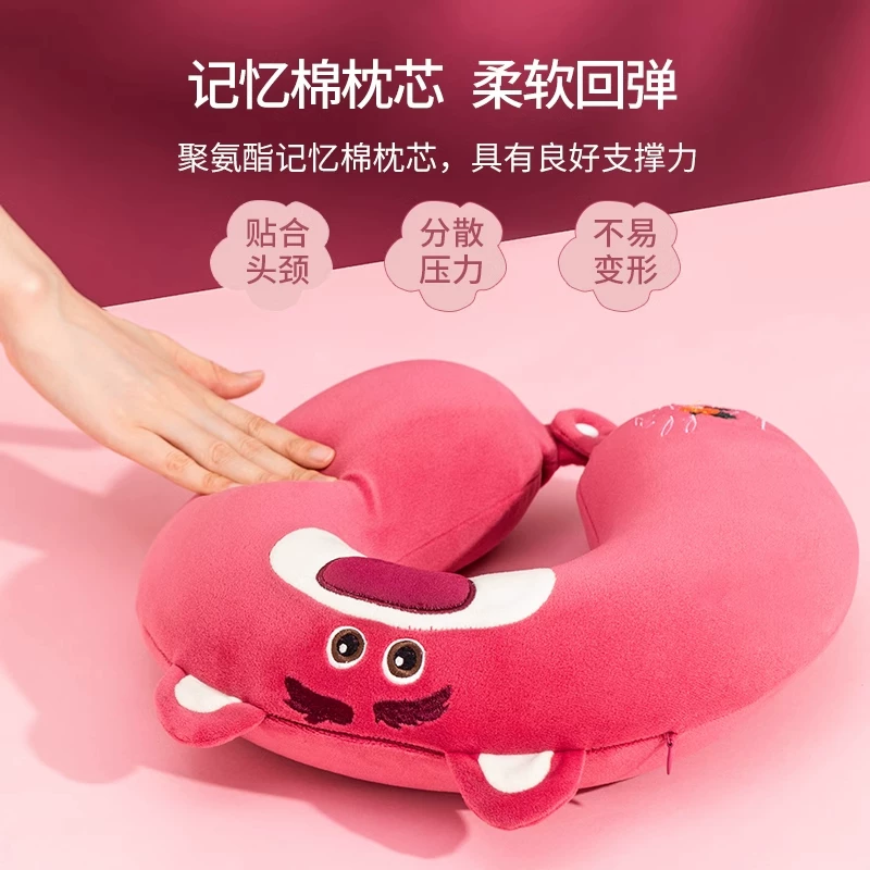 Miniso, клубника, плюшевая подушка, милая кукла для сна