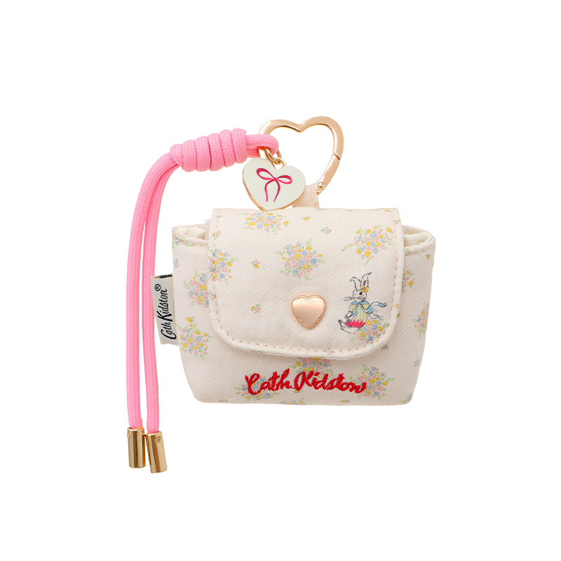 MINISO/Cath Kidston花园工坊系列耳机包碎花女士便携收纳包挂饰