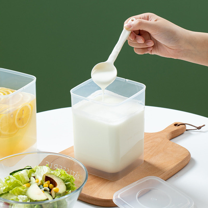 现货日本原装sanada常温酸奶发酵杯里海酸奶菌塑料储物保鲜酸奶盒