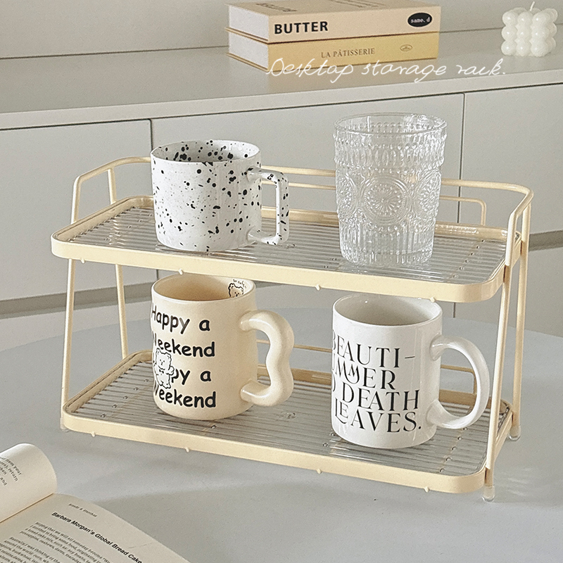 ins亚克力分层收纳架置物架