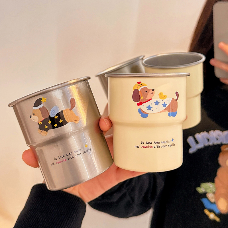 不锈钢防霉抗菌洗漱杯