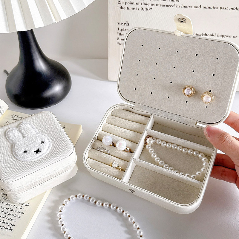 可爱首饰盒收纳盒防氧化