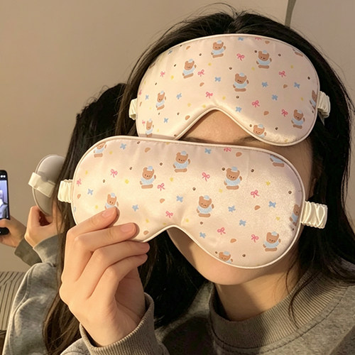 真丝遮光睡眠眼罩0压感高颜值