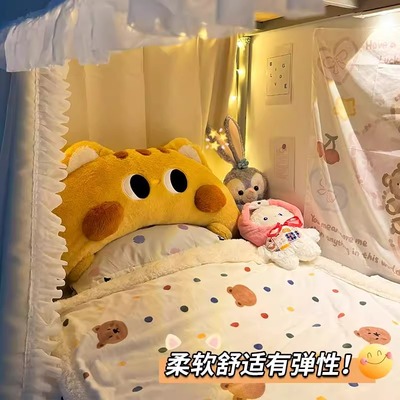 学生宿舍加厚卡通床头软包靠背