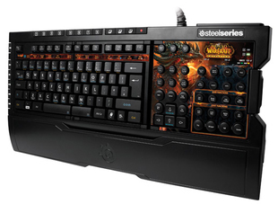 SteelSeries赛睿 Shift《魔兽:大地的裂变》大灾变版游戏键盘