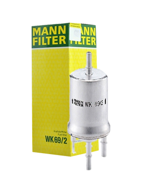 曼牌WK69/2适用大众速腾明锐POLO 高6 途安开迪宝来1.6汽油滤清器