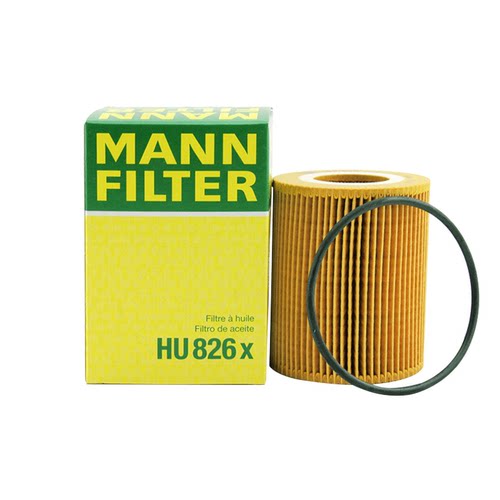 曼牌机油滤芯HU826x适用捷豹XJ/XJR 路虎 揽胜/揽胜运动版 机滤