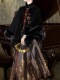 冬季 醉鎏金 汉服女新中式 明制新款 加绒加厚披肩斗篷马面裙套装