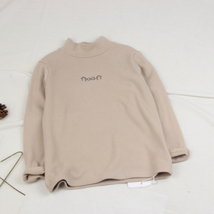 秋冬款 童装 男女童保暖体恤中大童 T恤衫 3225德绒打底长袖