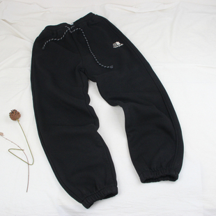 长裤 2360青少年一体绒卫裤 男女童加绒休闲裤 秋冬款 大童 童装