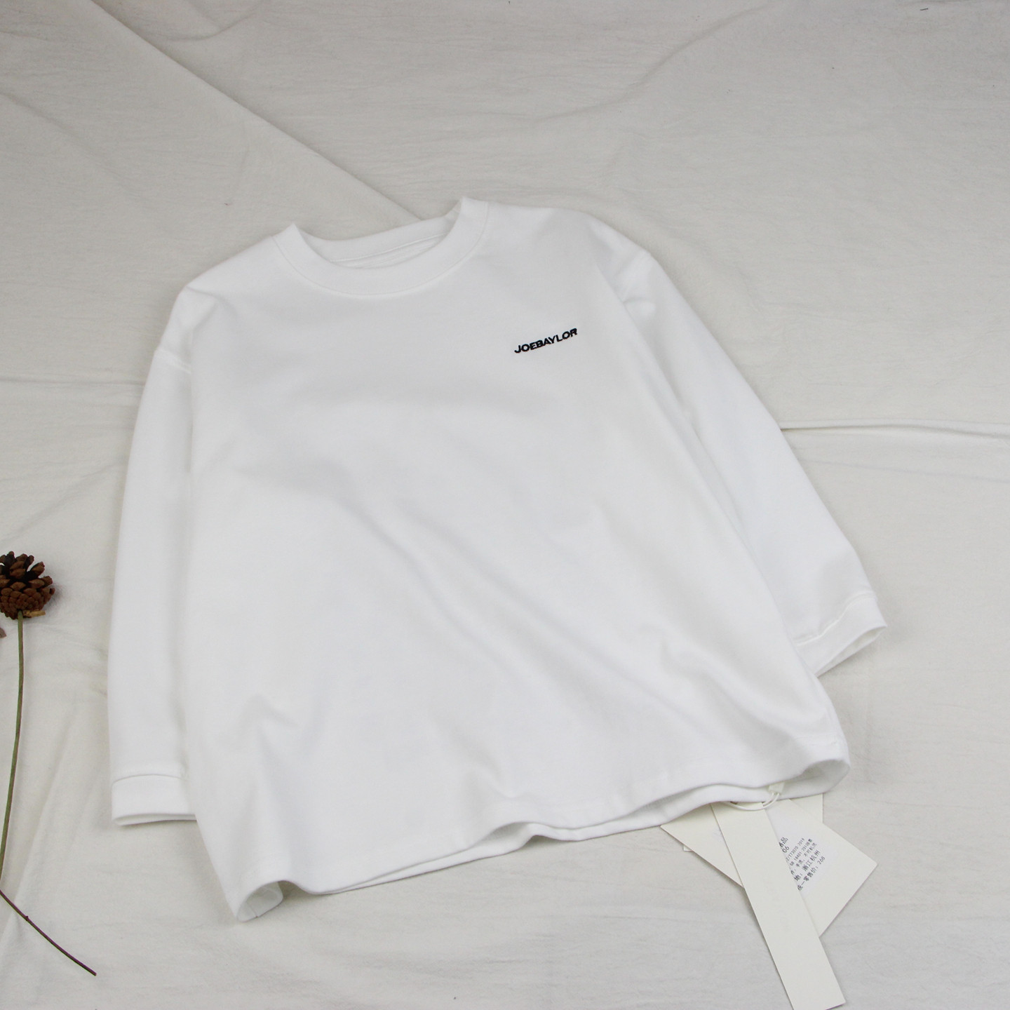 80350乔家长袖T恤衫童装春款男女童休闲体恤中大童