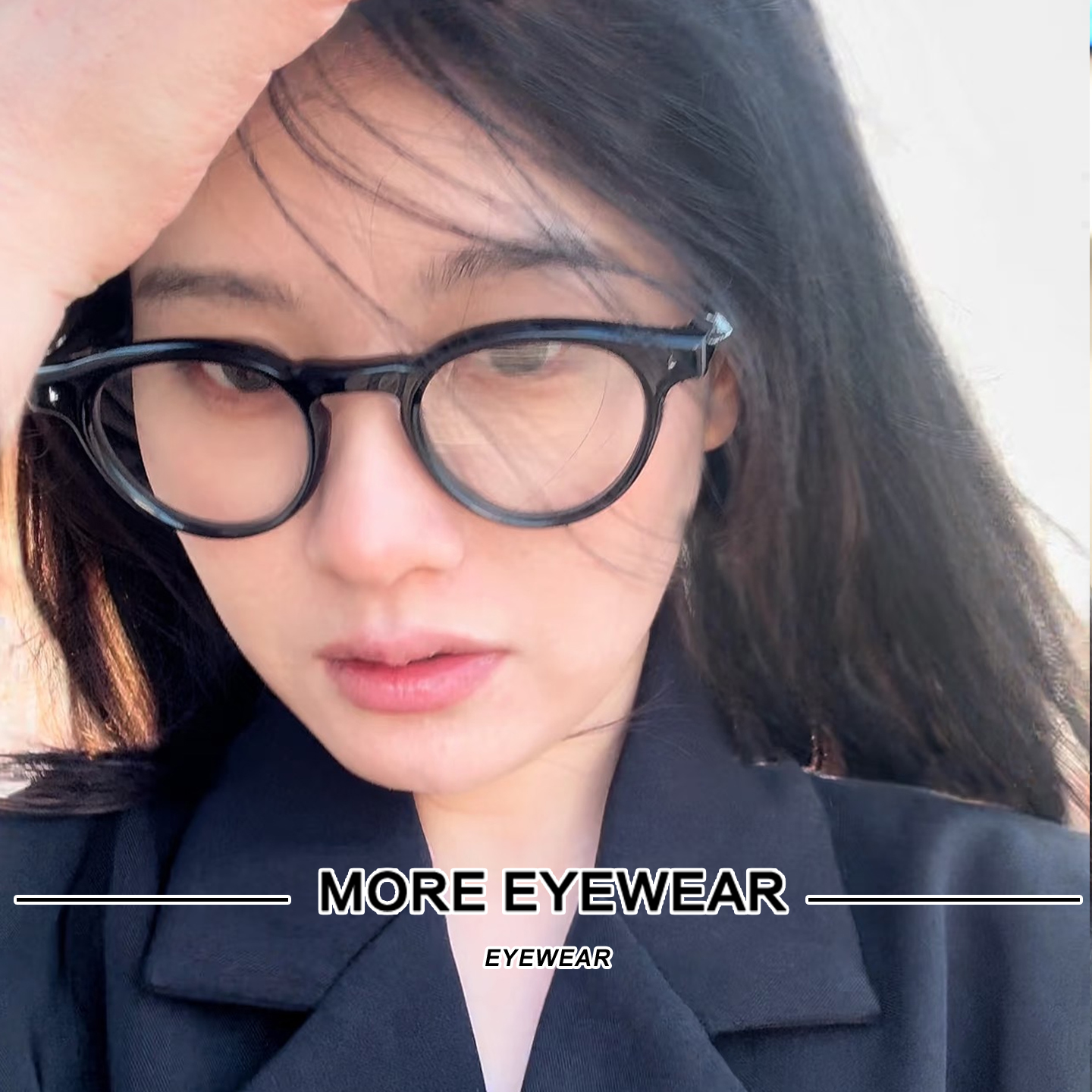 2024新品GM圆形眼镜架复古文艺风