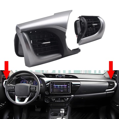 适用于丰田海拉克斯 Hilux Revo 15-24 仪表板空调出风口格栅总成