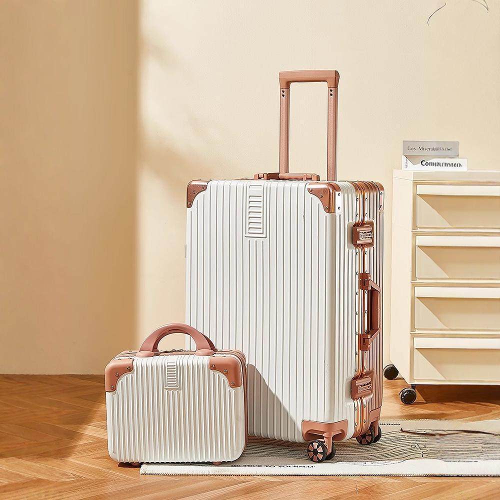 【工厂店】行李箱女网红复古20寸小型旅行拉杆箱24寸学生皮箱,箱包皮具/热销女包/男包,旅行箱,淘宝优惠券,粉丝福利购,淘宝优惠卷