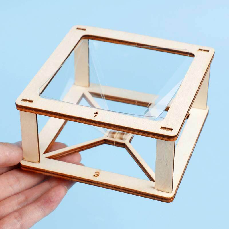 手机3d全息投影diy材料3d全息投影仪自制3d全息影像投影实验学生
