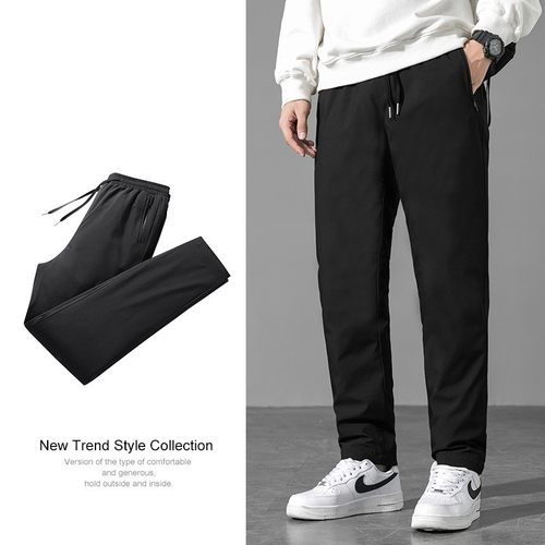 2025冬季新款羽绒裤男女同款白鸭绒户外运动休闲防风加厚保暖QW72