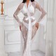 Temptation Women Trim Sheer Lace Nightgown Lingerie Sexy