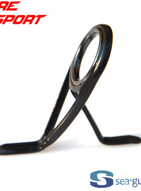 兴泰BXQHLSG导环LS环黑色钢架双腿路亚竿导眼DIY鱼竿配件SEAGUIDE