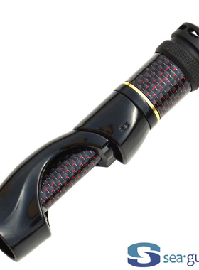 兴泰直柄凸背镂空PBSAS轮座16号轮座LN长帽路亚竿DIY配件SEAGUIDE