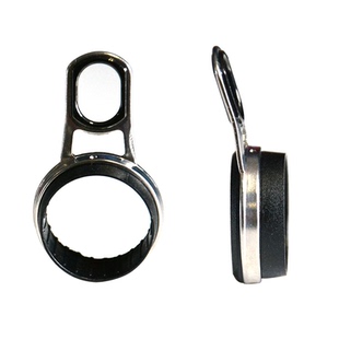 波腾矶杆斜导环IM防缠绕斜高钢架椭圆D瓷环手竿改装矶竿DIY配件