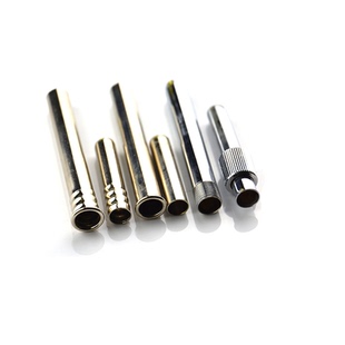 波腾鱼竿连接套路亚竿冰钓竿筏竿实心杆铜制连接管 鱼竿配件DIY