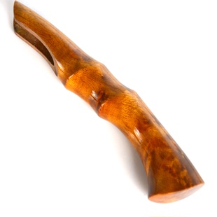 波腾黄金樟把手专配富士VSS轮座异形手把筏竿马口竿路亚竿DIY配件