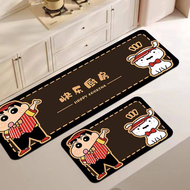 卡通厨房专用地垫防滑防油可擦免洗脚垫耐脏软硅藻泥吸油吸水垫子,居家布艺,厨房地垫,淘宝优惠券,粉丝福利购,淘宝优惠卷