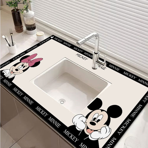 厨房台面沥水垫浴室洗手池垫子