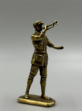 古玩收藏小号家居工艺品纯铜