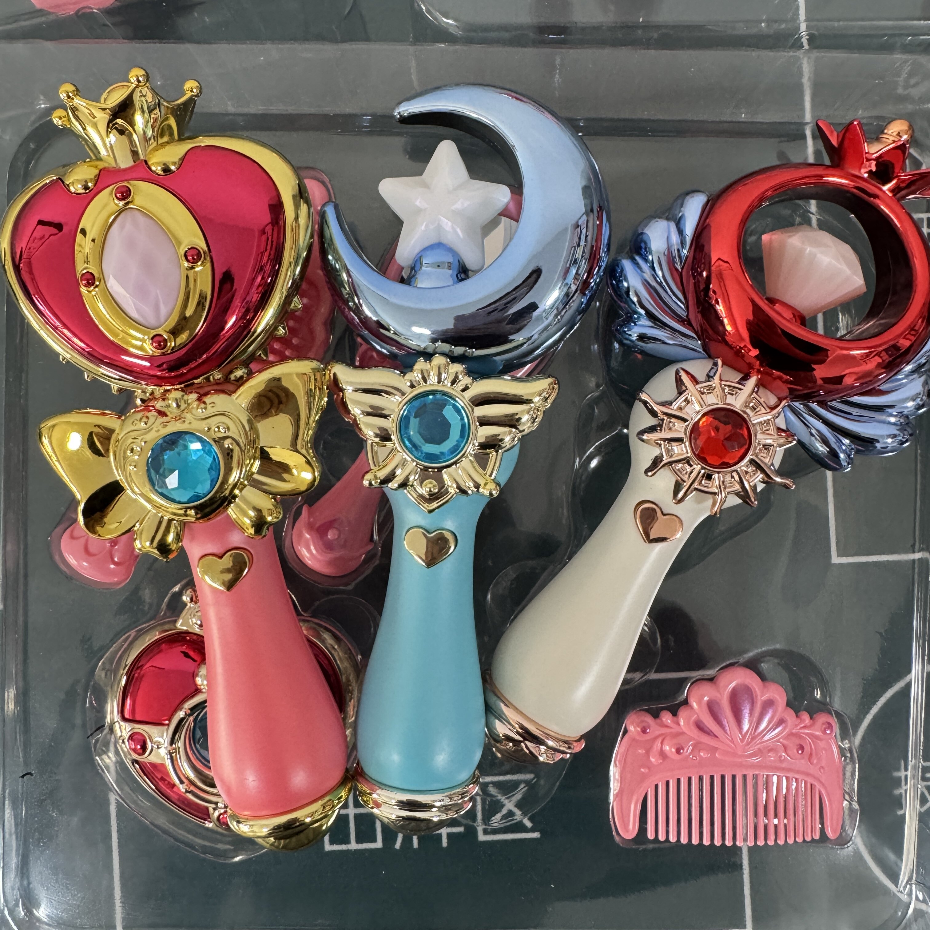 魔法棒公主女童音乐仙女棒 发光魔仙棒权杖儿童女孩小魔仙玩具