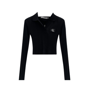 CK Jeans国内正品代购2024春夏新款女士长袖T恤J221481-24s