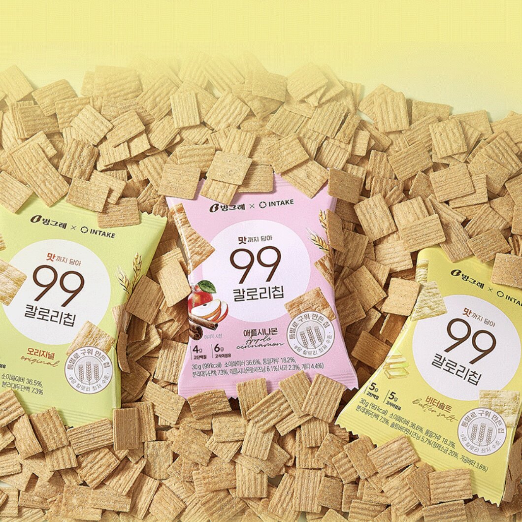 宾格瑞99卡路里薯片苹果肉桂味