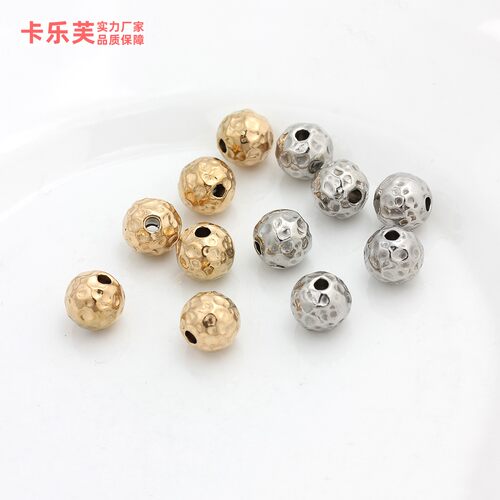 钛钢不锈钢凹坑陨石圆珠不掉色
