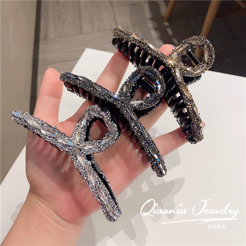 温柔气质抓夹韩国ins日常佩戴