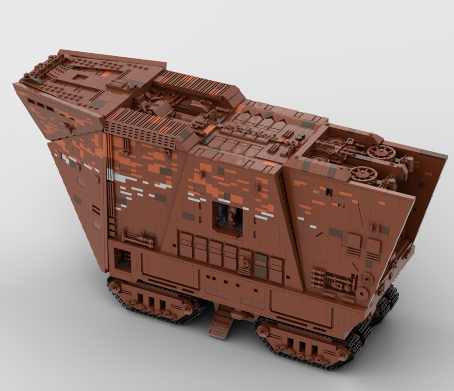 乐高moc x星球大战 沙堡 中号