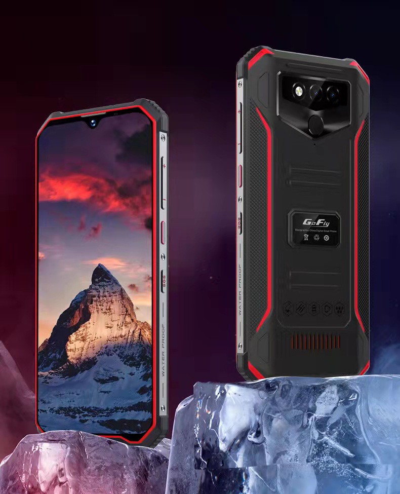 智能时尚品 红鲨三防电霸防水5g网多功能大内存10 512g掌上的手机