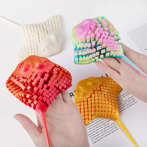 3D打印玩具魔鬼鱼仿真模型鳐鱼桌面手办儿童可动男孩女孩造景摆件