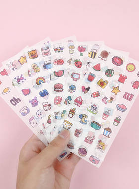 ins风少女贴纸粉丝系墙面桌面DIY