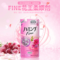 日本進口KAO花王Fine24小時消臭衣物柔軟劑/柔順劑 玫瑰花香400ml